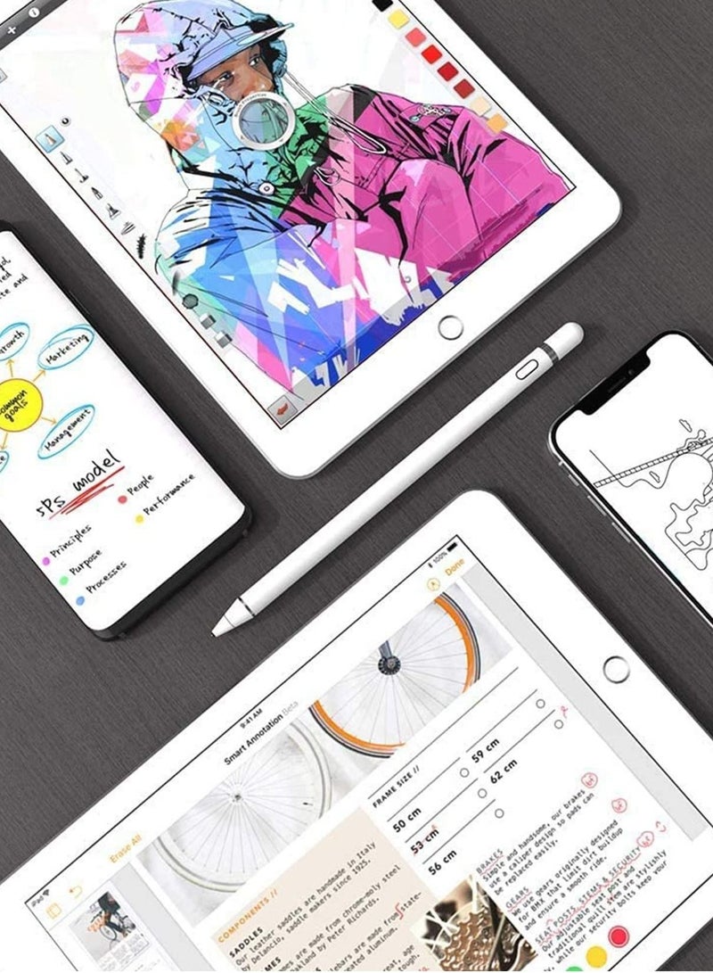 Active Digital Stylus Pen For Apple Ipad 2018 White - Image 3