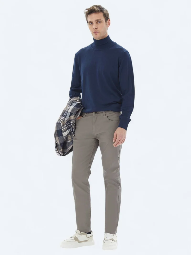 Kip Indigo Knitwear Sweatshirt