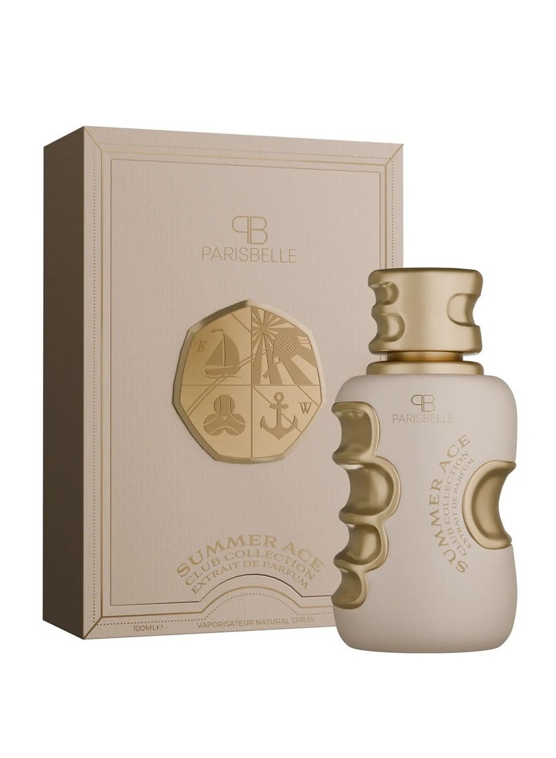 Parisbelle SUMMER ACE Eau de Parfum for Women & Men (Unisex) – 100ml | Long Lasting Fresh Citrus Perfume | Ginger, Bergamot, Mandarin Orange, Sicilian Orange & Ambergris | Premium Luxury Fragrance - Image 1