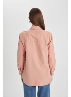 DeFacto Woman Relax Fit Woven Long Sleeve Tunic  - Image 2