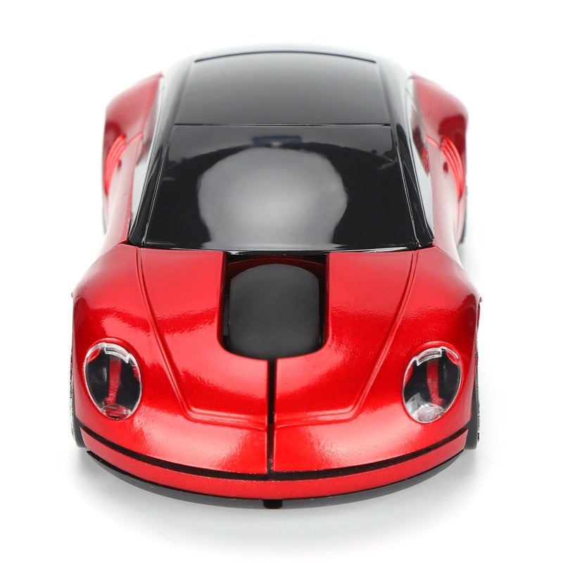 Wireless Mouse: 2.4G Cordless Black ABS Ergonomic Mouse - Accurate Optical Positioning Smart Car Shaped Power Saving Mouse for Office Home Gaming Computers Gift Giving - Image 5