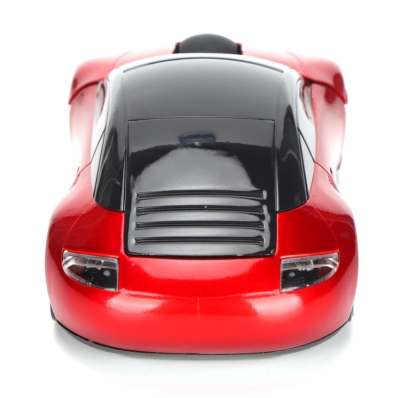 Wireless Mouse: 2.4G Cordless Black ABS Ergonomic Mouse - Accurate Optical Positioning Smart Car Shaped Power Saving Mouse for Office Home Gaming Computers Gift Giving - Image 4