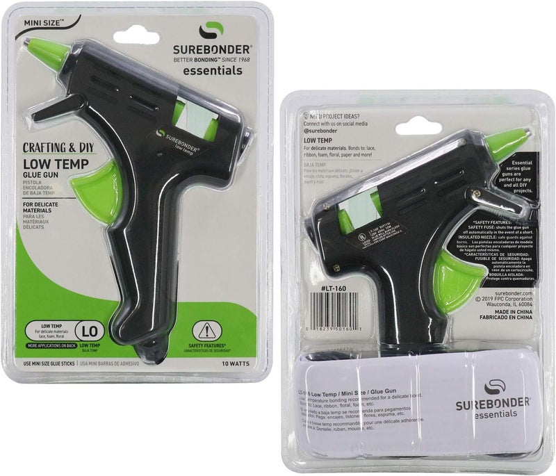Surebonder Mini Low Temp Glue Gun - 10 Watt for Craft Projects - Image 5