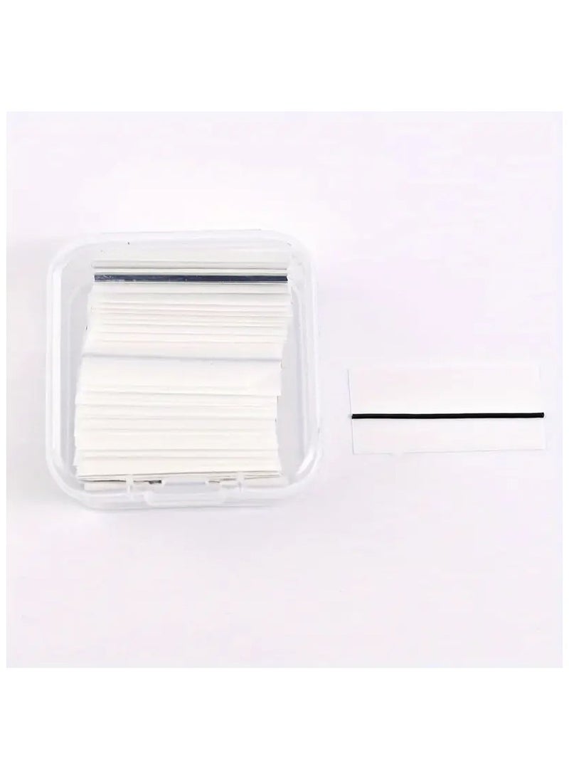 Generic - 40 Pieces Self Adhesive Lash Strips for Fake Eyelashes No Glue Apply Self Adhesive Eyeliner Lashes Strips Waterproof Natural Look - Image 1
