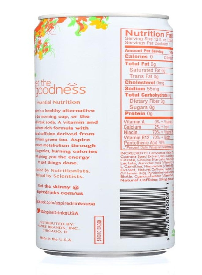 Aspire Drink Energy Mango Lemonade Single, 12 fl oz - Image 3