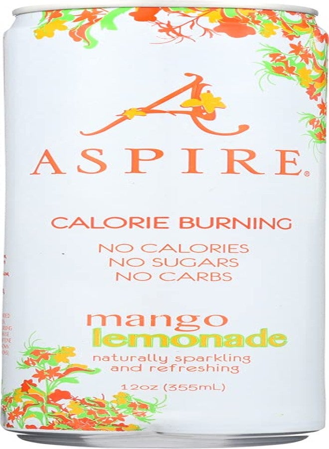 Aspire Drink Energy Mango Lemonade Single, 12 fl oz - Image 1