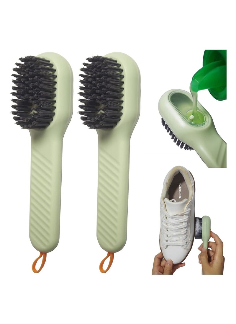 ULHYC Multifunctional Liquid Shoe Brush with Liquid Box (2 Pack)  - Image 1