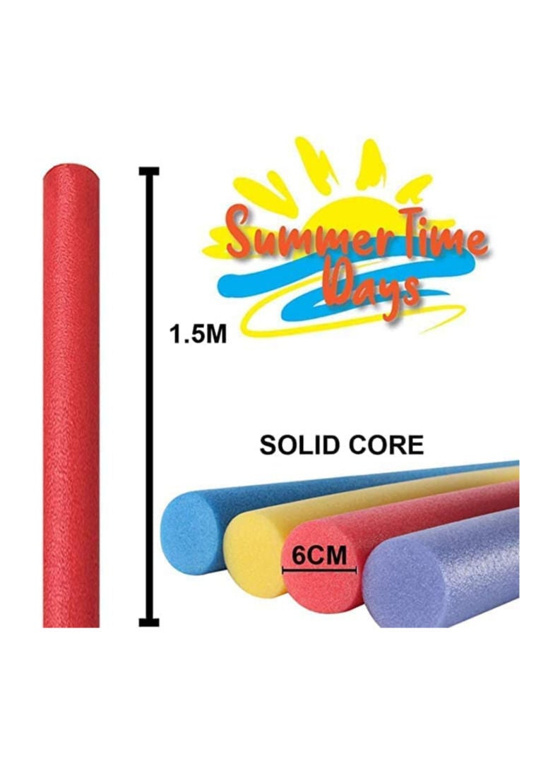 DeloPik (4pcs)Swim Noodle Water Float Aid Noodles Foam Float - Image 2