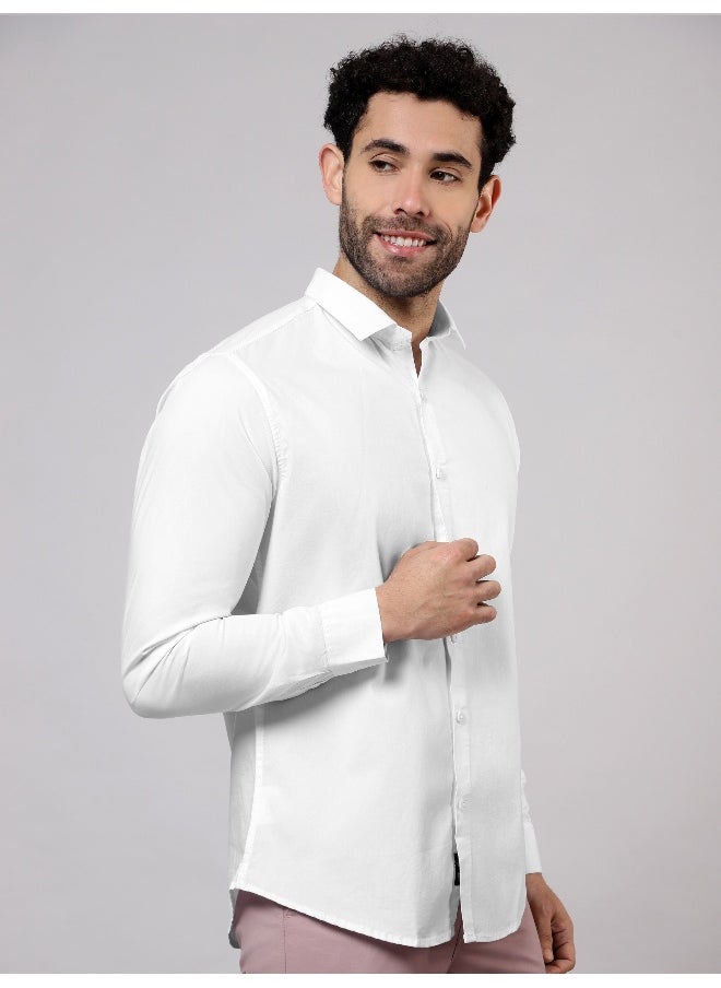 BEYOUNG White Plain Cotton Shirts - pzsku/Z0C7AC10599F939644FE3Z/45/_/1737972805/cd1281b8-0881-410c-863a-a9aa205ad288