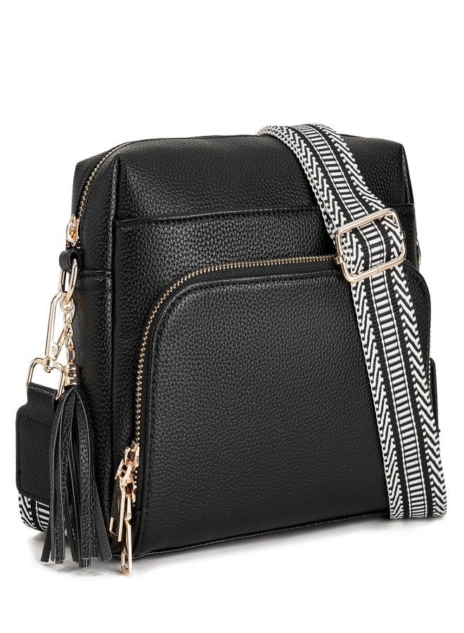 FALAN MULE Crossbody Purses for Women Trendy,Vegan Leather Medium Women's Crossbody Travel Purse Built in Wallet - Image 1