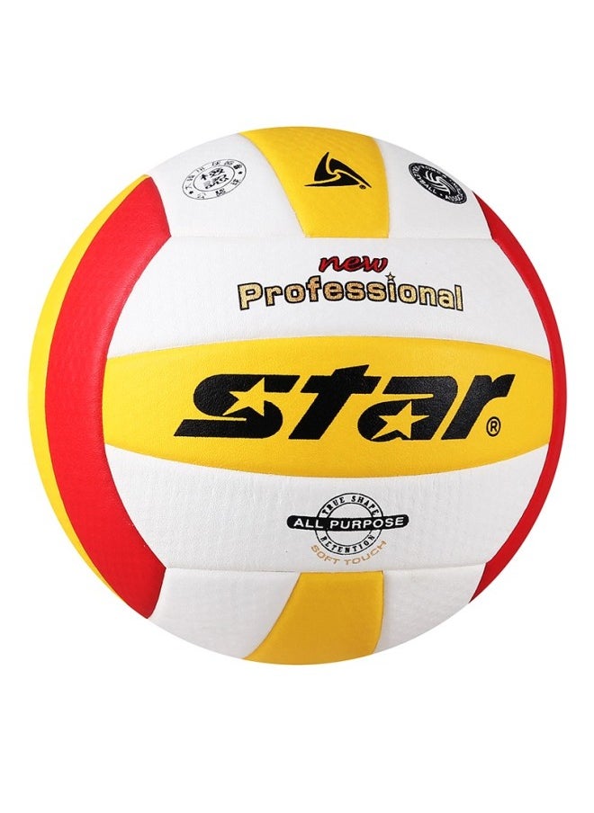 Star Volleyball Vb315-34 Microfiber Leather, Hand-stitched, Wear-resistant, Standard Training Size 5