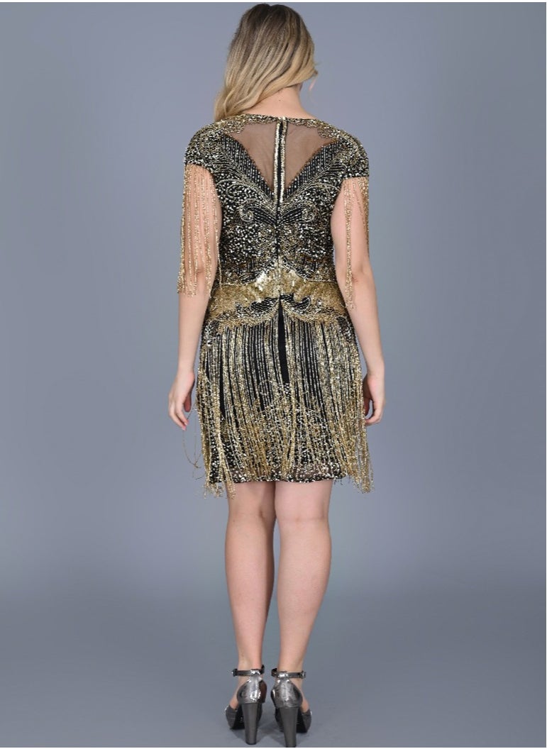 GATSBYLADY LONDON Sybill Fringe Dress  - Image 3
