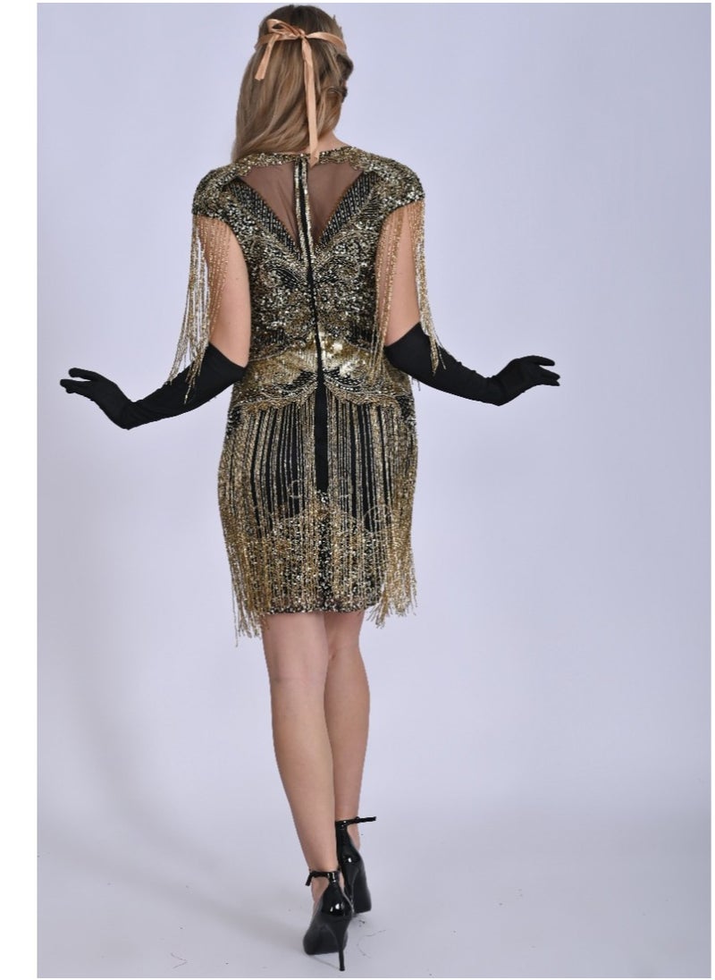 GATSBYLADY LONDON Sybill Fringe Dress  - Image 2