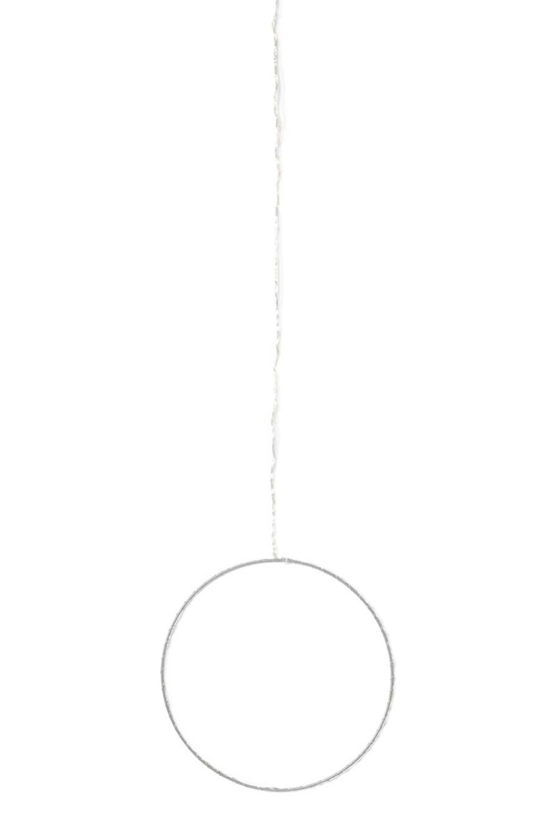 Tchibo Circle Hanging LED Light, White - Image 2