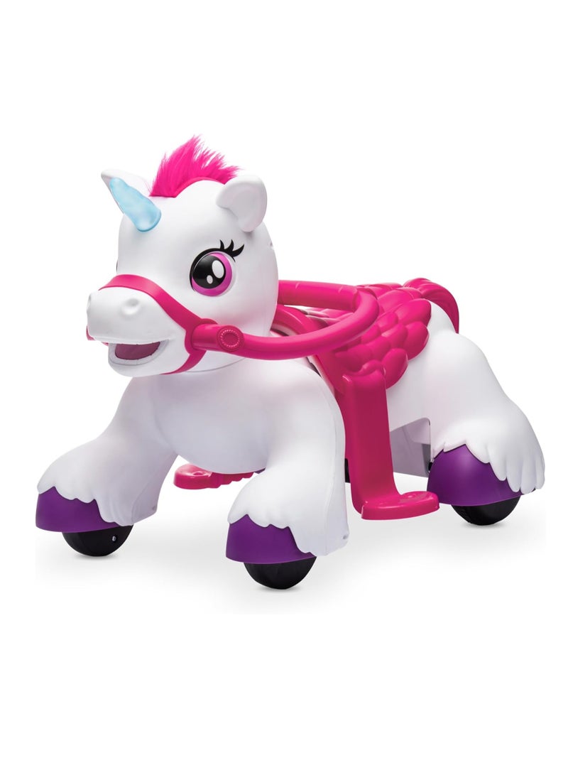 Pro Ride Toycee Unicorn Ride-On Pink P18 - Image 1