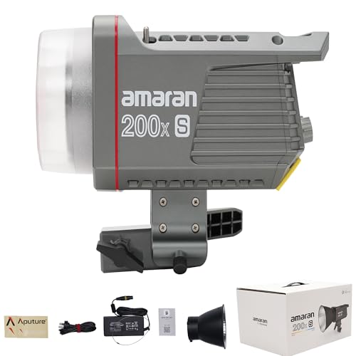 Aputure Amaran 200X S 200w Bi-Color Point-Source LED 2700K-6500K 1M@51,600lux Support Bluetooth App Control - Image 4