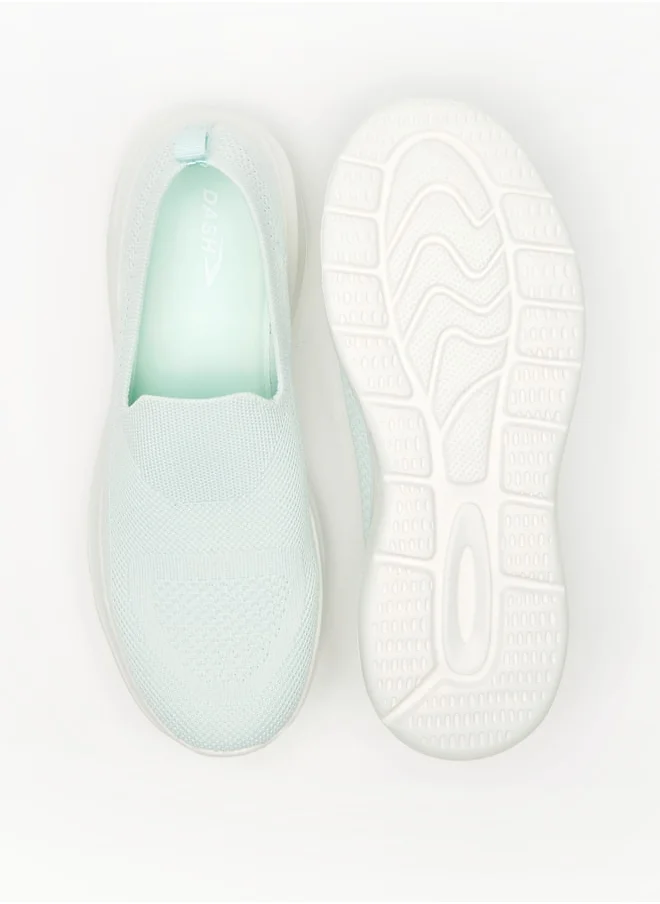 داش Women Textured Slip On Sports Shoes