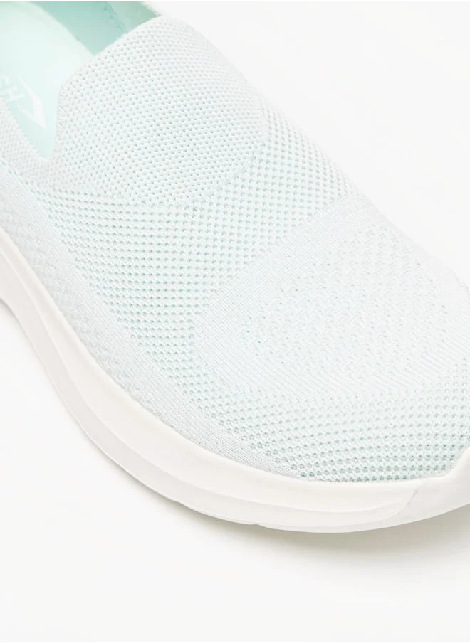 داش Women Textured Slip On Sports Shoes