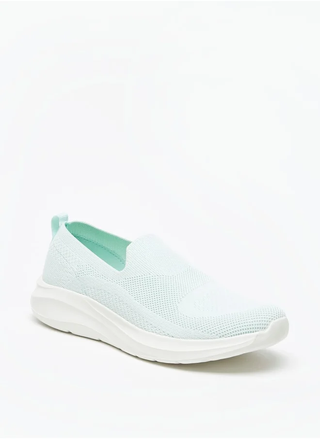 داش Women Textured Slip On Sports Shoes