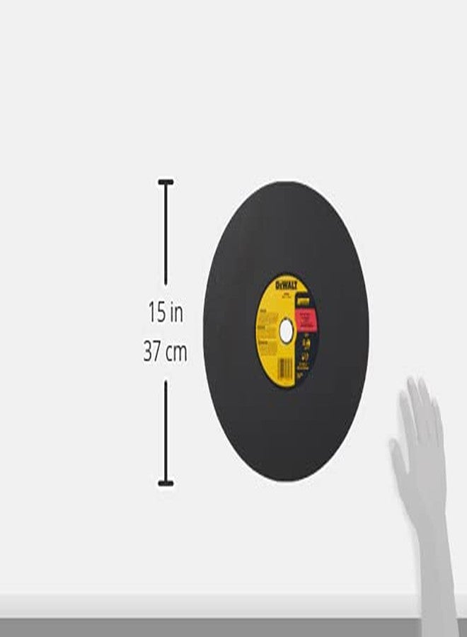 ديوالت عجلة منشار تقطيع وقص بمسامير من DeWalt DW8003 مقاس 14 × 3/32 × 7/64 × 1، معدنية خفيفة - Image 3