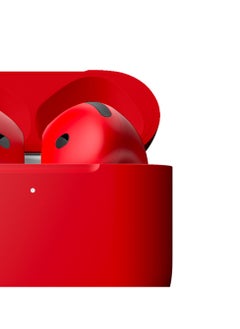 Craft MERLIN CRAFT CUSTOMIZED APPLE AIRPODS 4 ANC RED BOLD  - Image 4