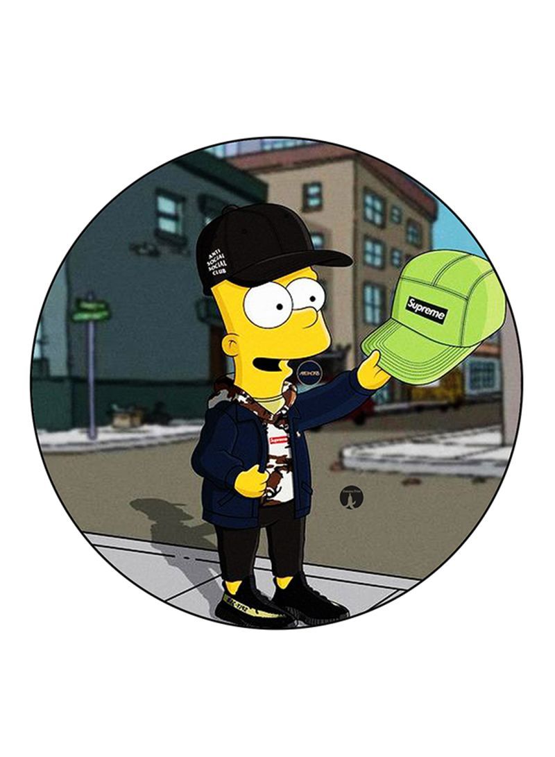RKN Simpsons Printed Mouse Pad Multicolour