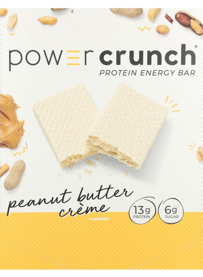 Power Crunch® Protein Energy Bar Peanut Butter Creme 12 Bars 1.4 oz (40 g) Each