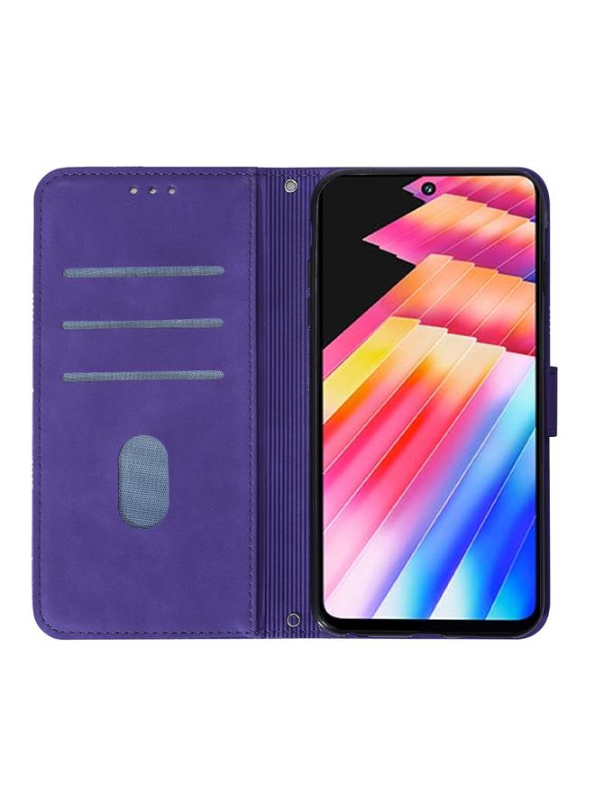 Zaboon Case For Infinix Note 30 5G / X6711 Crossbody 3D Embossed Flip Leather Phone Case - Image 3