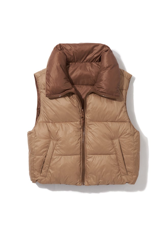 American Eagle - AE سترة منتفخة ذات وجهين - Image 1