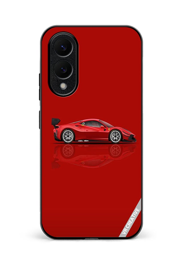 VR CREATIVE Protective Case Cover For Samsung Galaxy S25 Edge Ferrari Design Multicolour