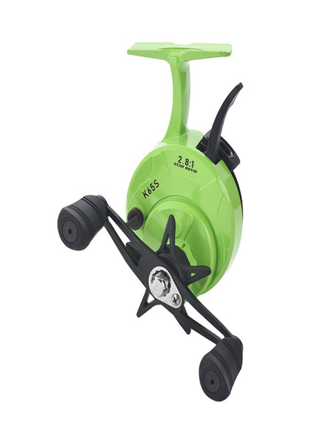 ليزارد بكرة صيد جليدية بلاستيكية سلكية، عجلة صيد أمامية لصيد الأسماك في الجليد - Image 3