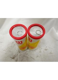 Wilson Championship Synthetic Tennis Balls|2 Can|6 Balls(3 Balls/Can) (Yellow)  - Image 2