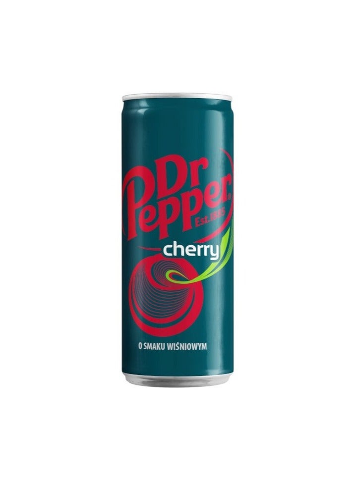 Dr Pepper Soft Drink Can Cherry
