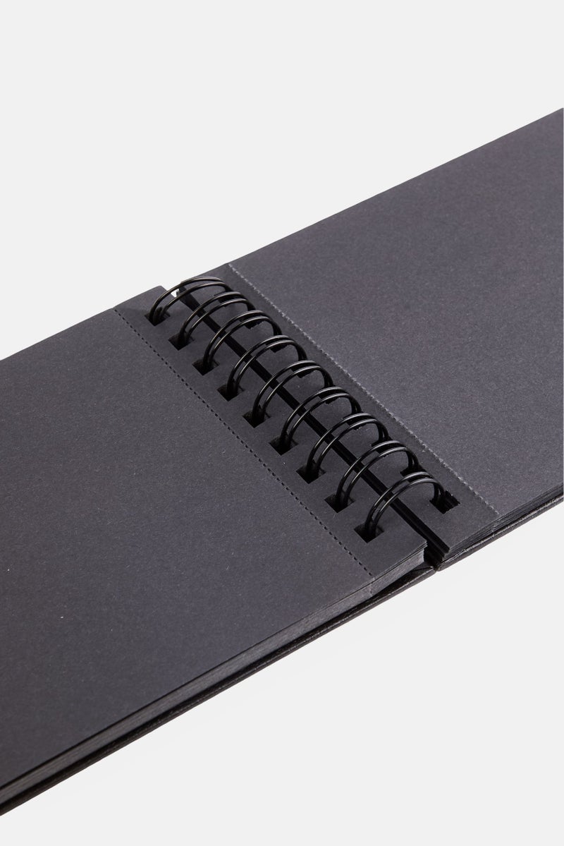 KINGART Premium Paper Sketchbook, Black  - Image 3