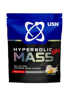 USN Hyperbolic Mass GH All In One Extreme Mass Gainer 2 Kg French Vanilla 