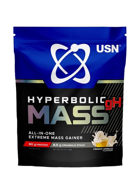 Hyperbolic Mass Gh All In One Extreme Mass Gainer 2 Kg French Vanilla
