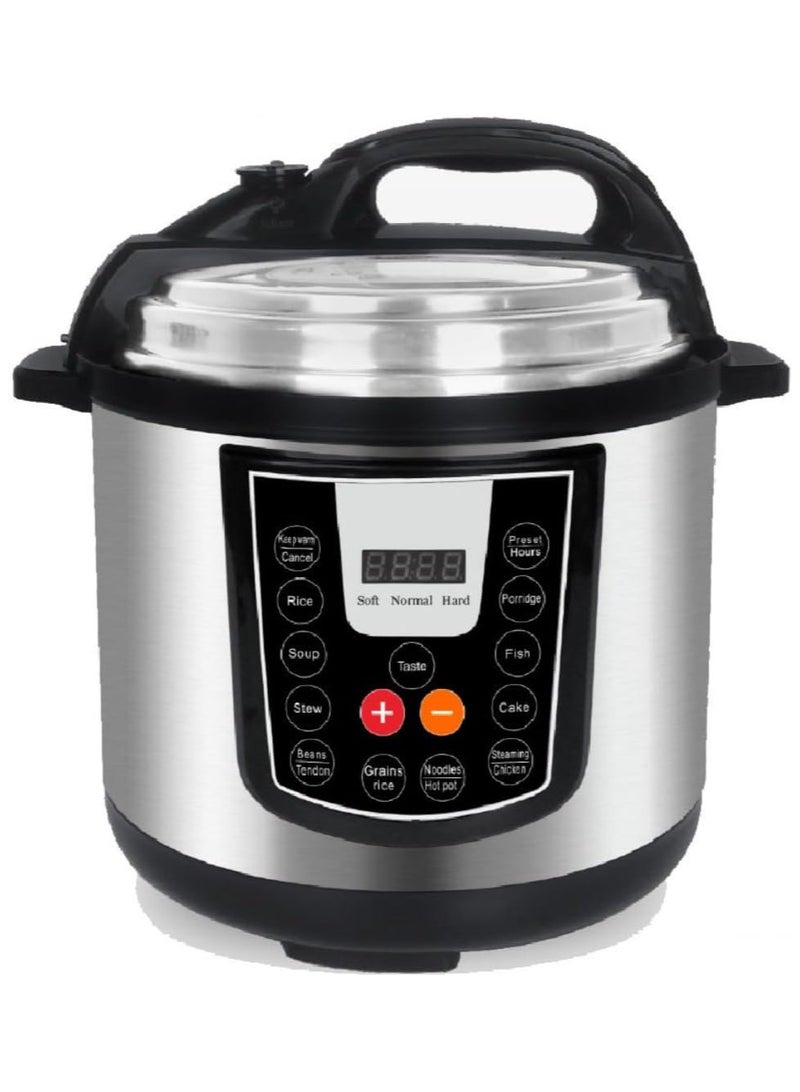 DEROVAN 6L Electric Pressure Cooker All In 1 Micro Computer Non Stick Inner Pot Stainless Steel Multi Function Smart Cooking Commercial Capacity Factory Direct Multi Cooker - Image 1