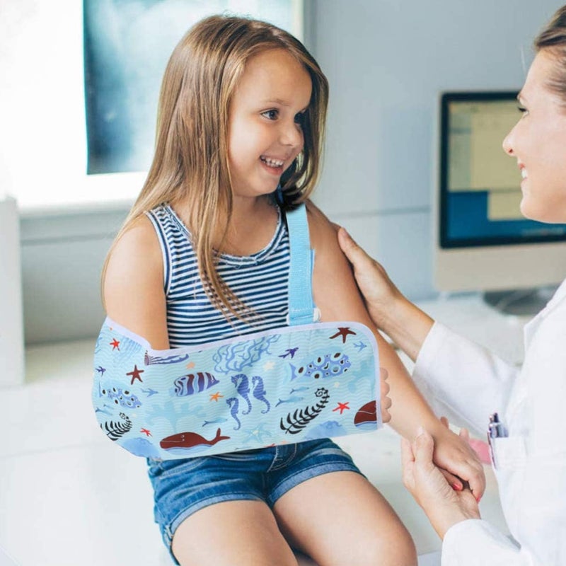comfrt Arm Sling for Kids Arm Immobilizer Adjustable Arm Support Medical Support Strap for Hospital Broken Fractured Bones - Image 2