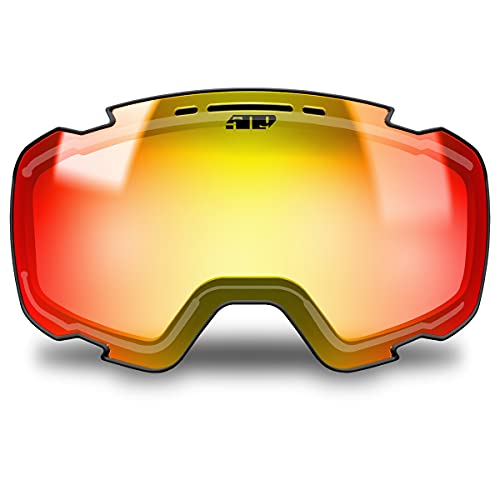 509 Aviator 2.0 Ignite S1 Snow Lens (Fire Mirror Clear Tint) - Image 1