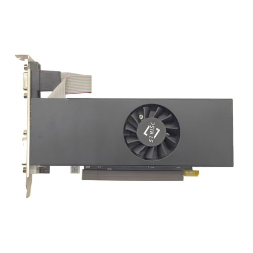 51RISC Radeon RX 550 LP Graphics Card, Low Profile 4GB GDDR5 Small Form Factor Video Card for Gaming 4K Display Desktop/Mini PC SFF Video Card (RX 550 4GB) - Image 1