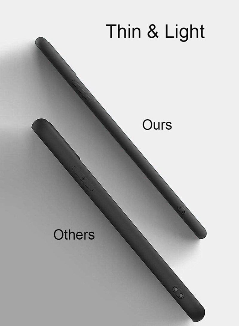 Techie Stylish TPU Silicone Back Cover Case for Xiaomi Redmi Note 13 – Slim Fit Design, Smooth and Soft – Black - Image 3