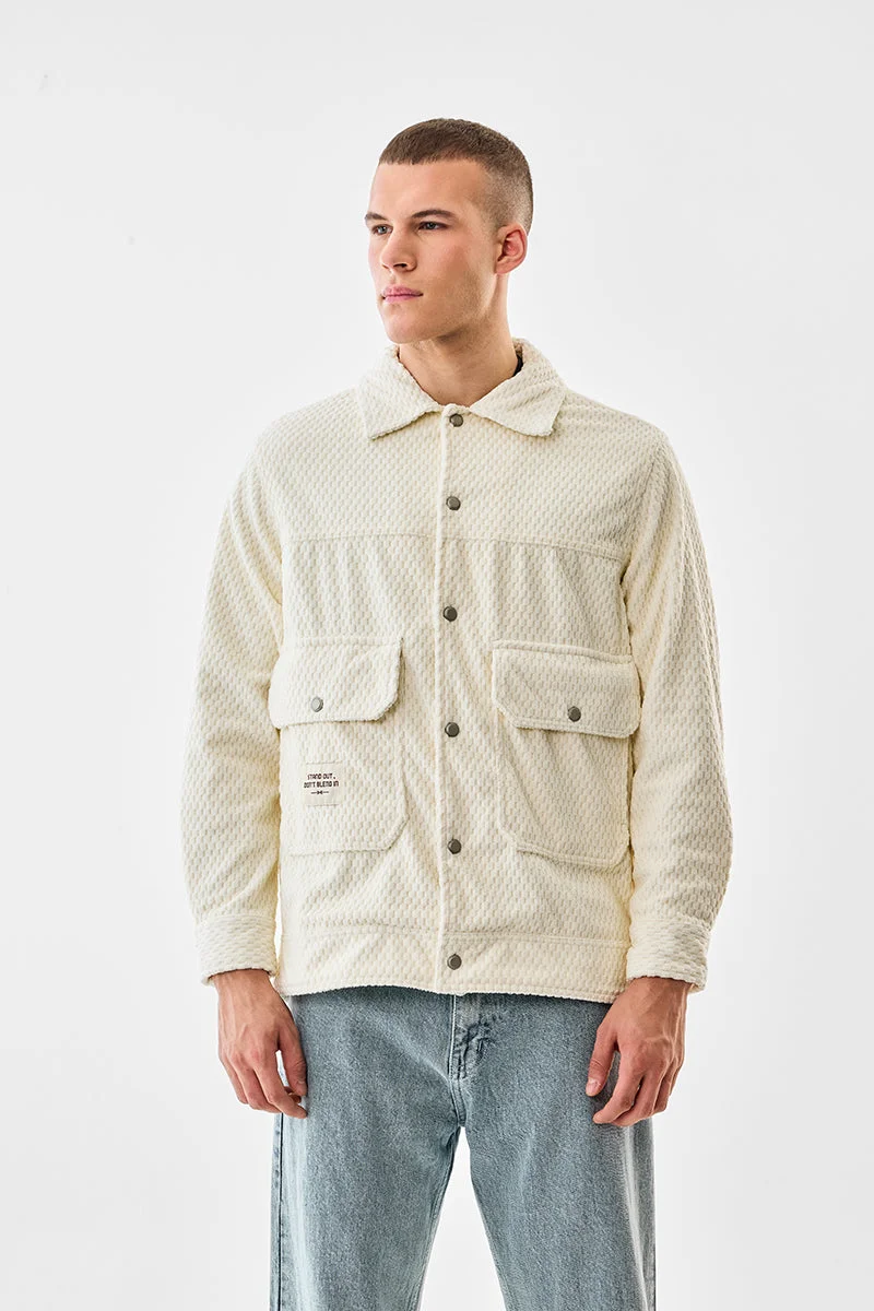 SNITCH جاكيت بجيبين بأزرار كبس