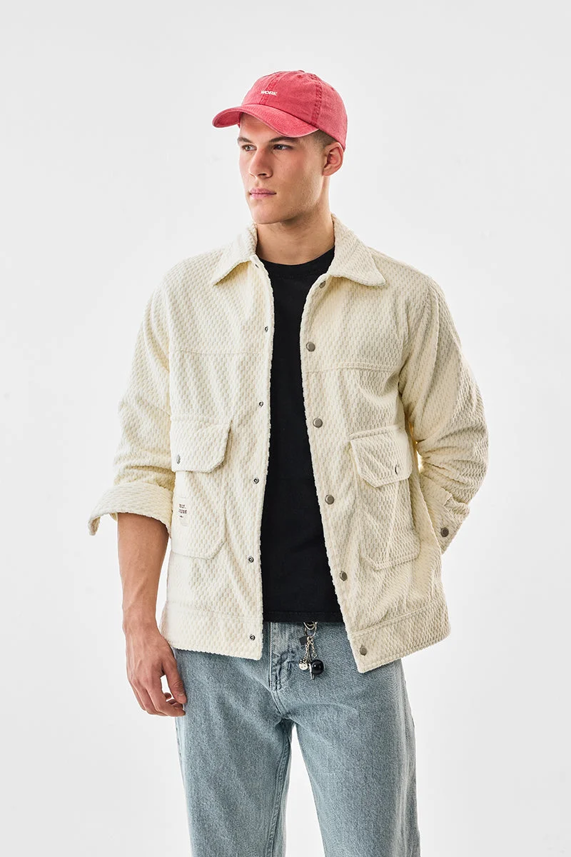 SNITCH Snap Button Double Pocket Jacket