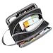 Yeiotsy Boys Toiletry Bag - Kids Travel Dopp Kit with Mesh Pockets, Compact Organizer for Gym, Camping, Hiking (Black) - Image 3