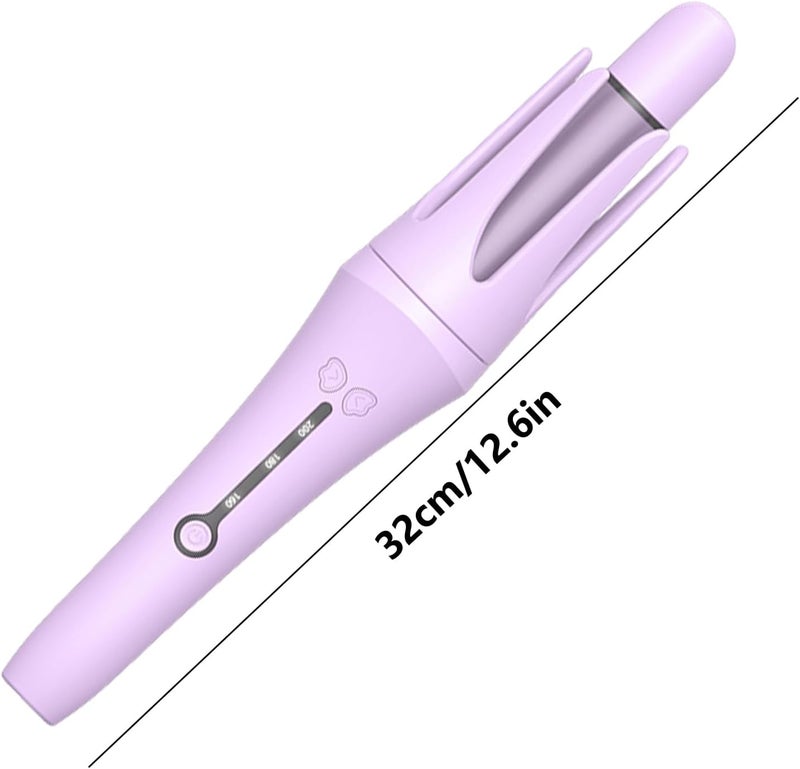 windforgecraft Automatic Curling Iron Rotating - Quick Heating Curling Wand - 3 Adjustable Temps Auto Curler, Ions Hair Curler for Most Hair Types - Image 5