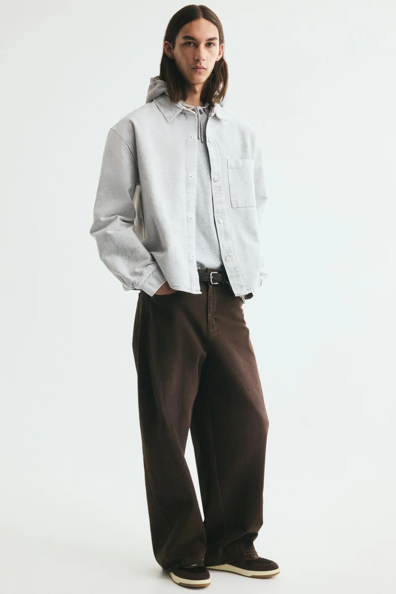 H&M Hooded overshirt