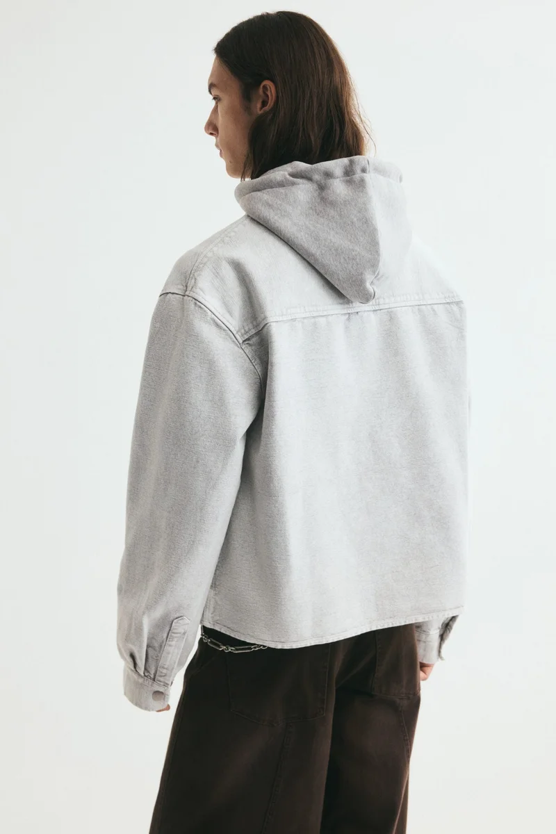 H&M  Hooded overshirt for Men | Best Price UAE