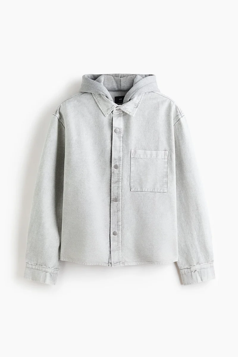 H&M  Hooded overshirt for Men | Best Price UAE