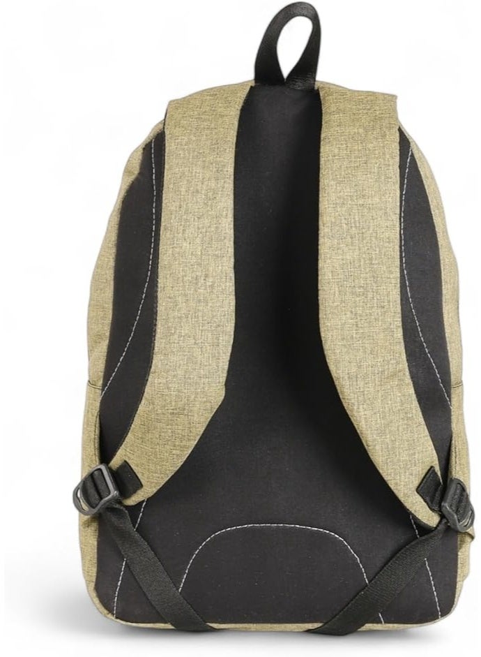 Force Basic Fully Waterproof Oxford Polyester Backpack (Olive / Black Zipper) - FDB-20-38 - Unisex Daypack for School, Gym, Travel & Everyday Use - 44 x 30 x 18 cm - Image 2