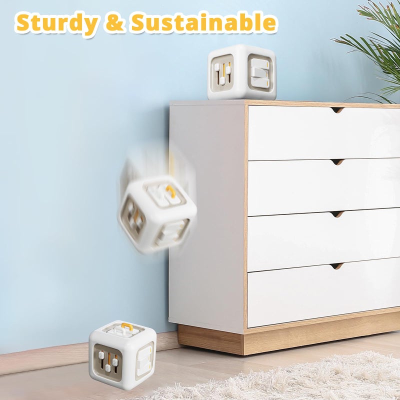 SOCBTNSO Busy Cube Toy for 1 Year Old Boy, Montessori Toys for 1+ Year Old, Travel Sensory Toys for Toddlers 1-3, Learning Fine Motor Skills| 1st Birthday Gifts Baby Boy Toys 9 12 Months - Image 4